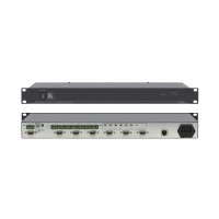 1:6 Computer Graphics Video & Audio Distribution Amplifier With Twisted Pair Transmitter